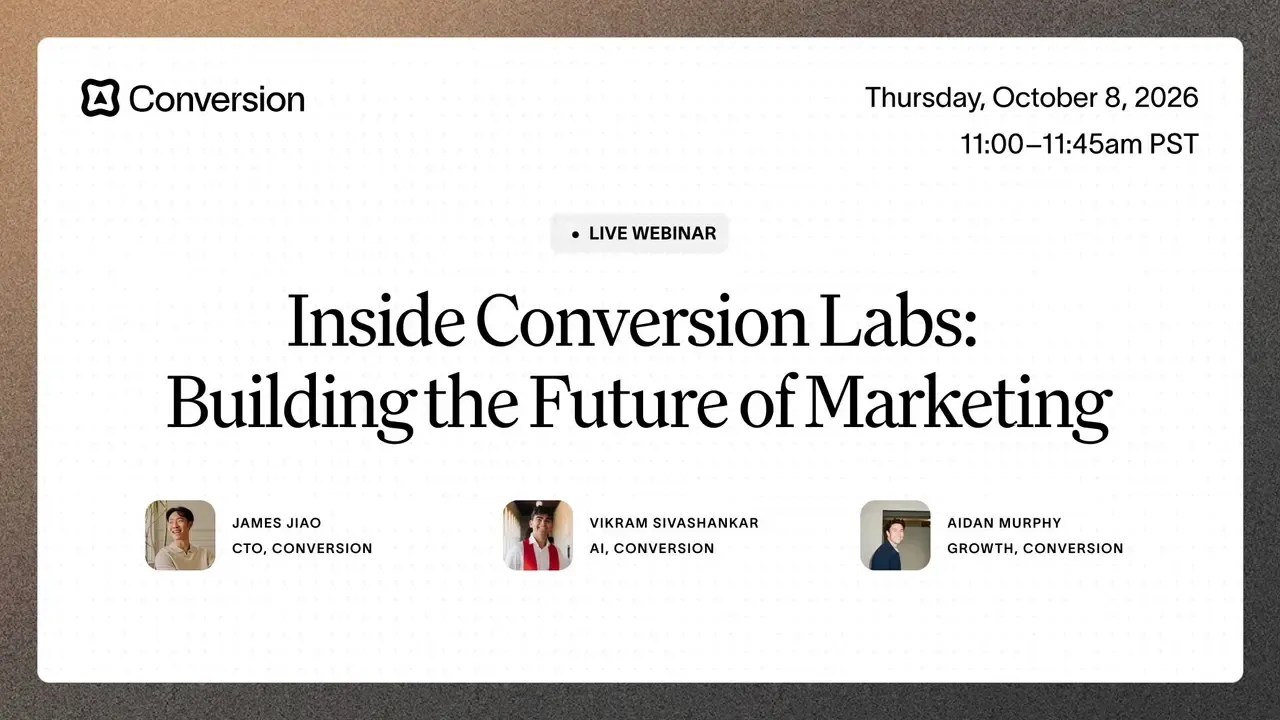 Inside Conversion Labs: Building the Future of Marketing