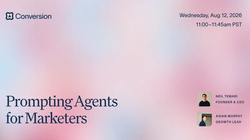 Prompting for Marketers