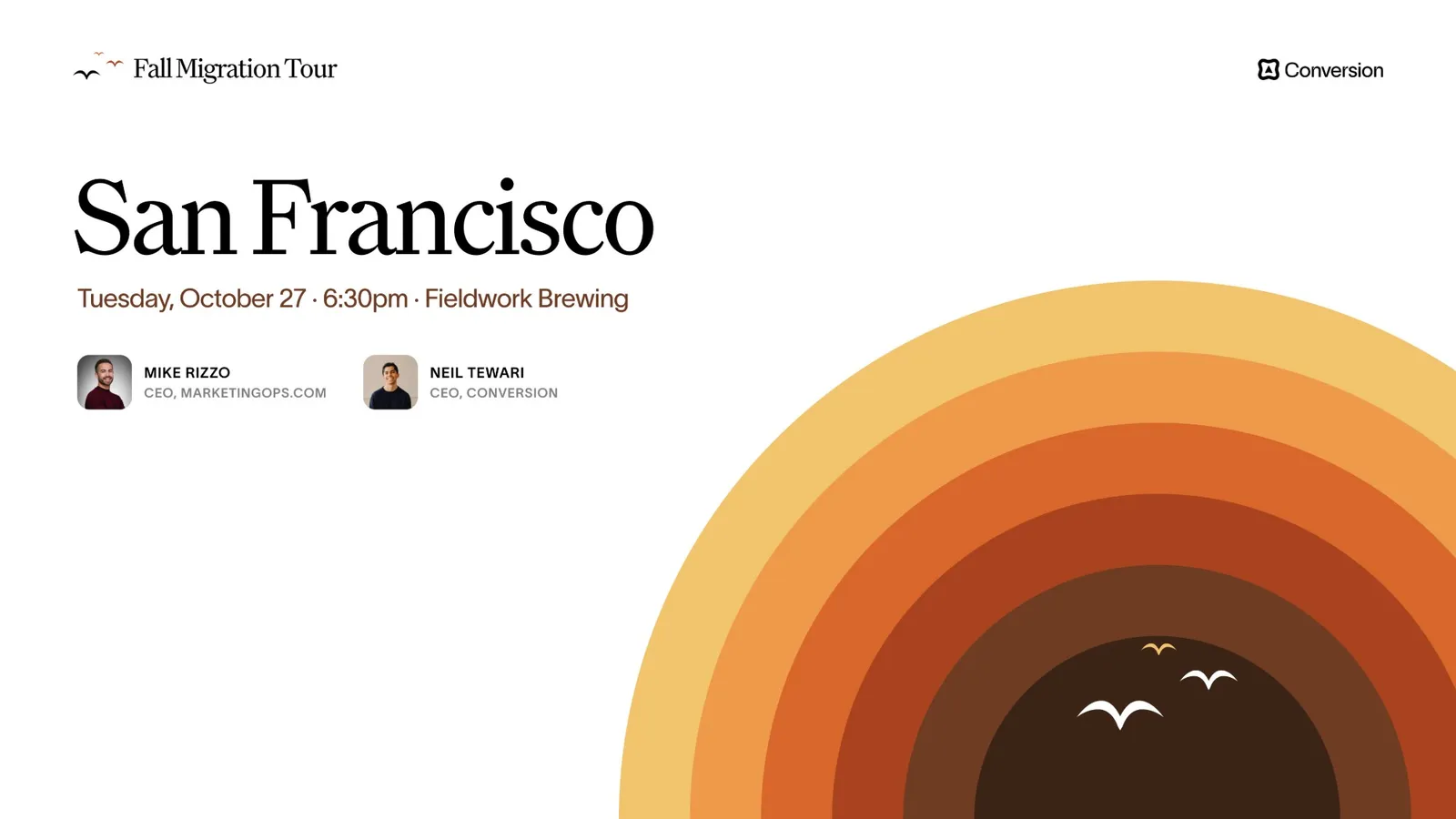 San Francisco Marketers Meetup