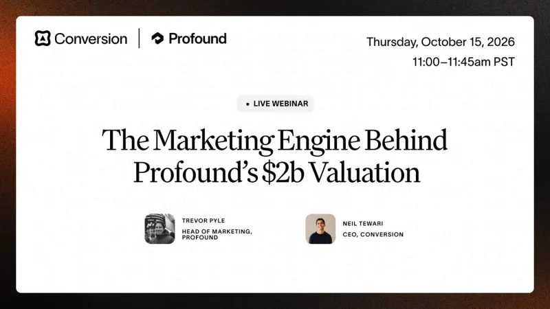 The Marketing Engine Behind Profound’s $2b Valuation